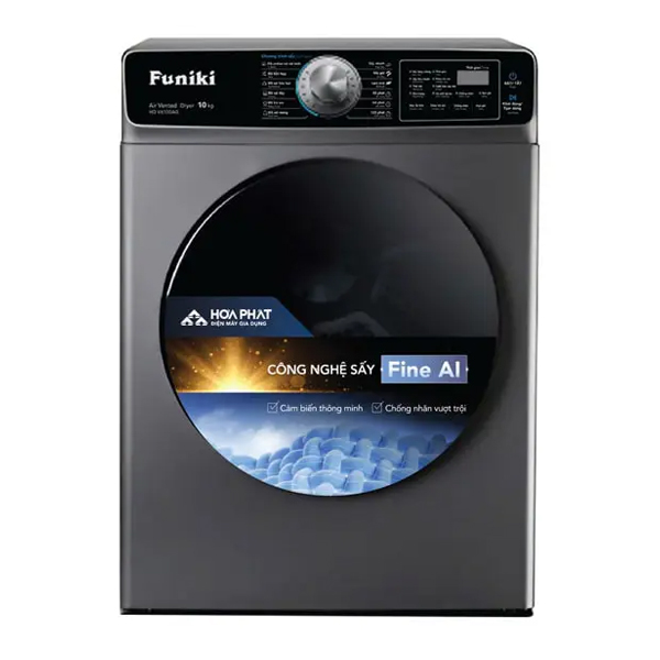 Máy sấy thông hơi Funiki 10kg HDV6100AG