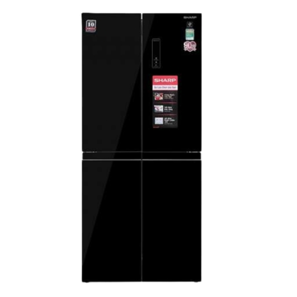 Tủ lạnh Sharp Inverter 401 lít Multi Door SJ-FXP480VG-BK