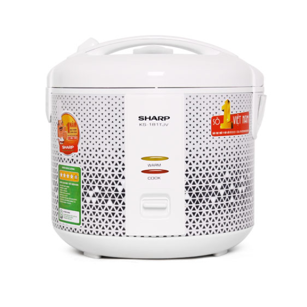 Nồi cơm điện Sharp 1.8 lít KS-181TJV